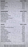 Village Pizzeria menu