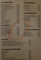 Ô Terre Mer menu