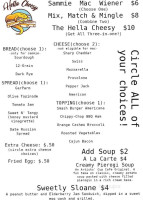 French Creek Coffee And Tea menu