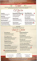 Valenza menu