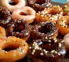 Snowflake Donuts food