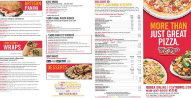 Tony Roni's Ridley Park menu