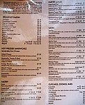 Tulie Bakery menu