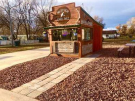 The Dry Bean Coffee Shed inside