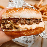 Five Guys Burgers Fries food