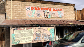 Bucktooth Burro outside