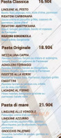 Azzurro menu