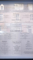 Kings Arms menu