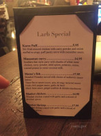 Larb Thai menu