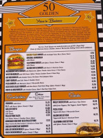 Stewarts Root Beer menu