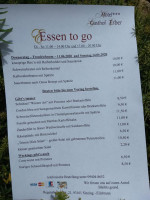 Gasthof Erber Gmbh Co. Kg menu