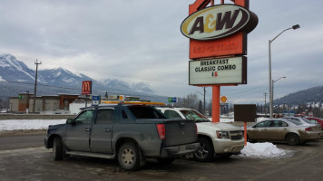 A & W Restaurant & Drive-Thru outside