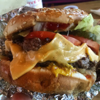 Five Guys Burgers Fries food