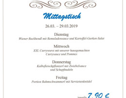 Gasthof Schierlinger Bräustüberl menu