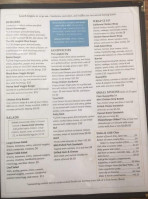 The Spoon menu