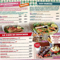 La Mangoune menu