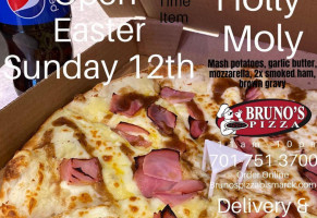 Bruno's Pizza food