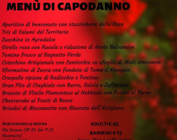 Agriturismo La Bedina menu