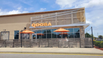 Qdoba Mexican Eats outside