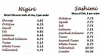 Lemon Grass Asian Bistro menu