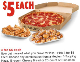 Cicis Pizza food