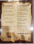 Chumley's Eatery Ltd menu