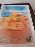 La Couscousserie menu