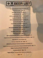 Black Diamond Bbq menu