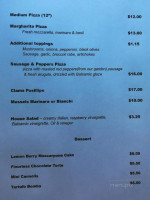 Giovanni's Inn menu