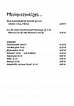 Altes Braeuhaus menu