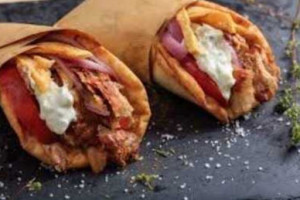 Greek Gyros food