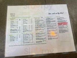 Brass Tacks menu