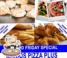 Marios Pizza Plus food