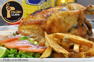 Golden Llama Peruvian Rotisserie and Grill food