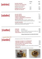 Pizzeria Il Destino menu