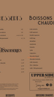 Upper Side menu