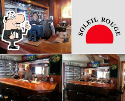 Restaurant Bar Le Soleil Rouge Enr food