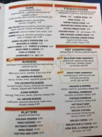 Railroad Deli menu