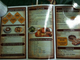 Wildflower Cafe menu