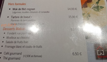 L'etage menu