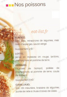 Fleur de Sel menu