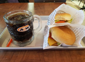 A&W inside