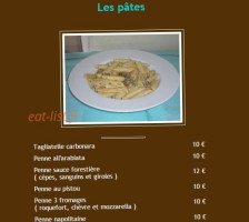 Restaurant Alkena menu