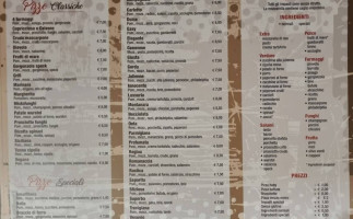 Pizzeria Mezzometro 2.0 menu