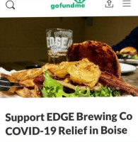 Edge Brewing Company food