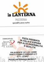 La Lanterna food