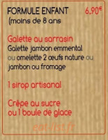 Café D'oc Bazas menu