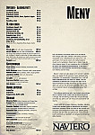 Naviero menu