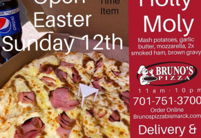 Bruno's Pizza food