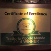 Trattoria Piccolo Mondo menu